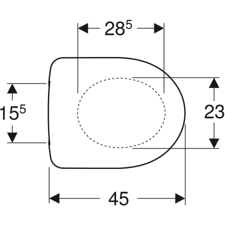 CAPAC WC SELNOVA SOFT CLOSE, FIXARE DE SUS